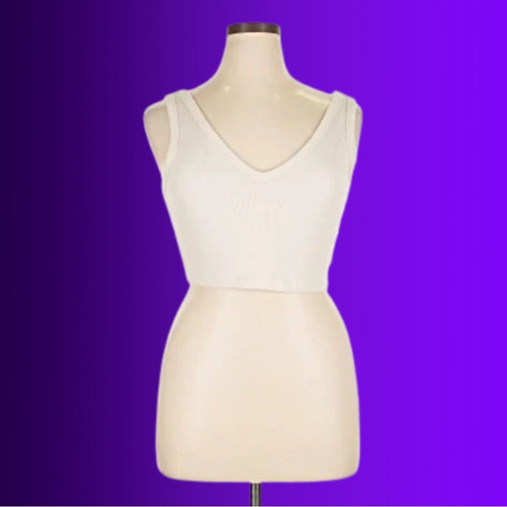 WILD FABLE **NWT** White Tank Top XL - 2 Pack